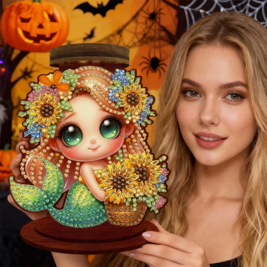 mermaid candle holder Hallowee - Candle Supplies Europe recension och pris