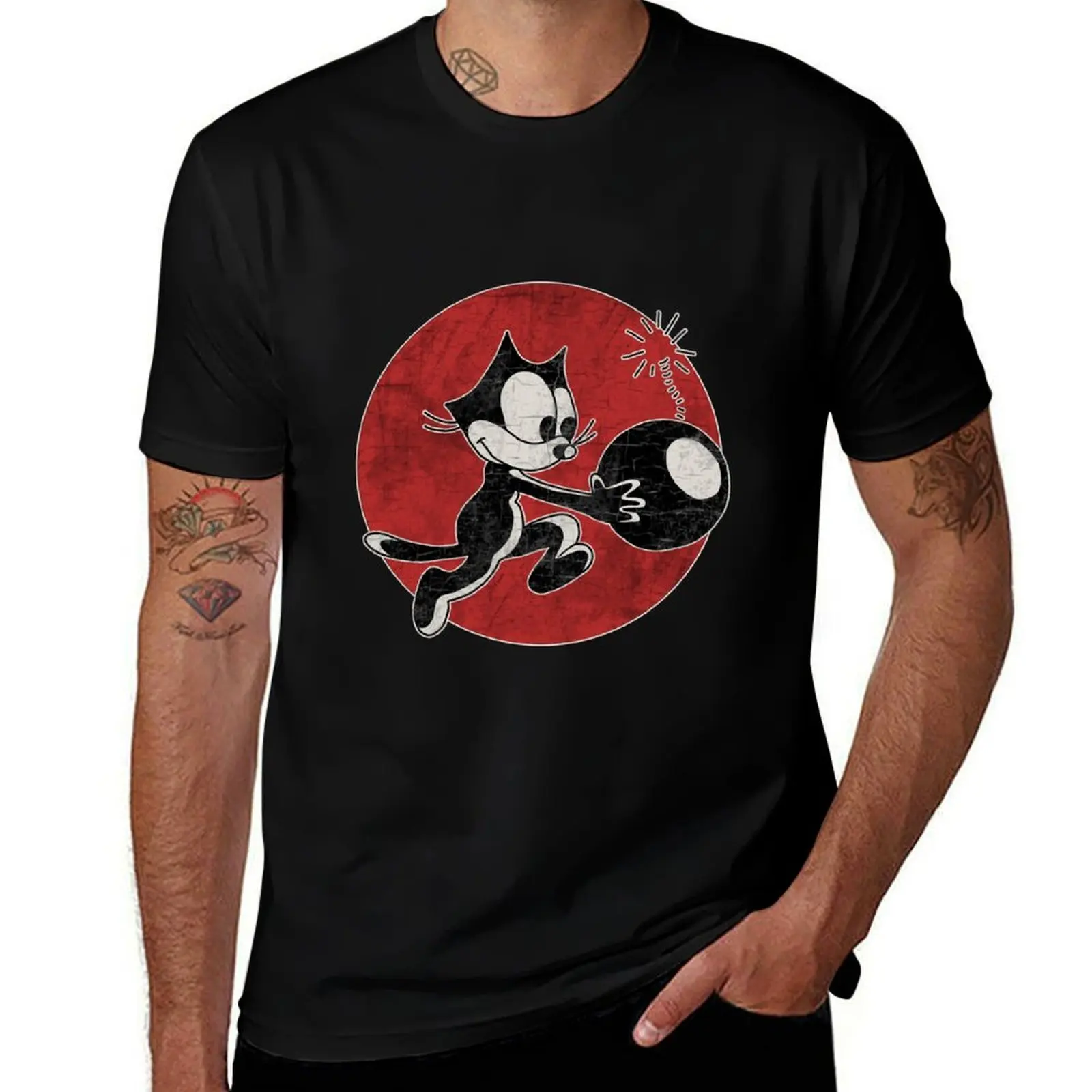 Félix le chat à la bombe T-Shirt Holiday All Match T-Shirt