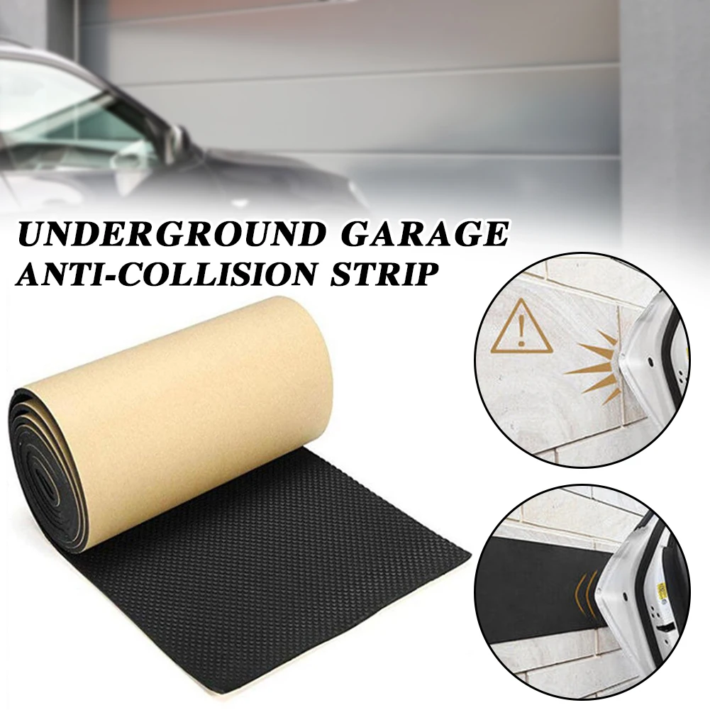 EVA Garage Wall Rubber Foam Car Door Bumper Scratch Guard For Truck Cuttable Garage Wall Anti-bump Foam Strip