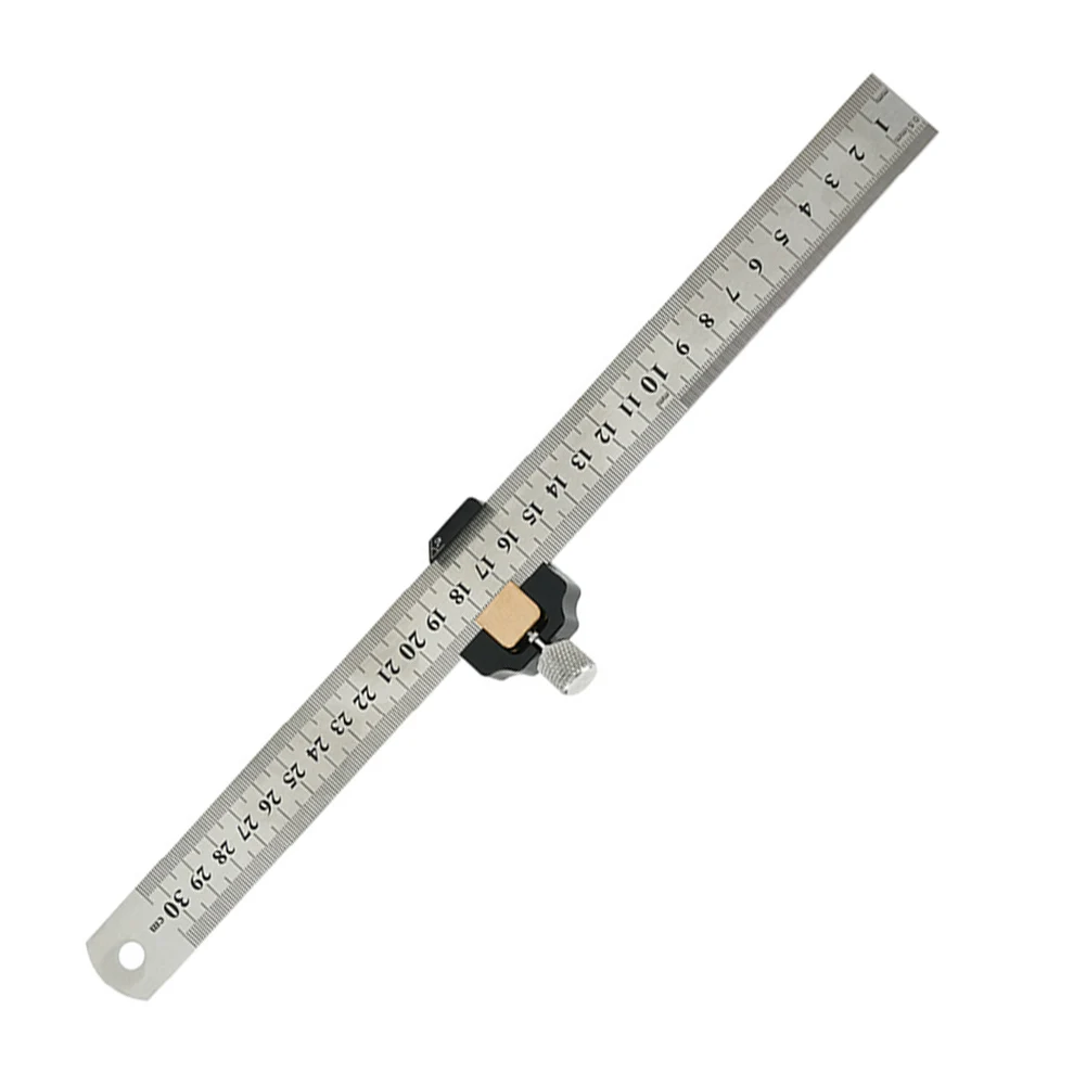 Measuring Tool Carpentry Tool Real Color May Vary Strong Locking Ability CNC Aluminum Alloy Draw Straight Lines