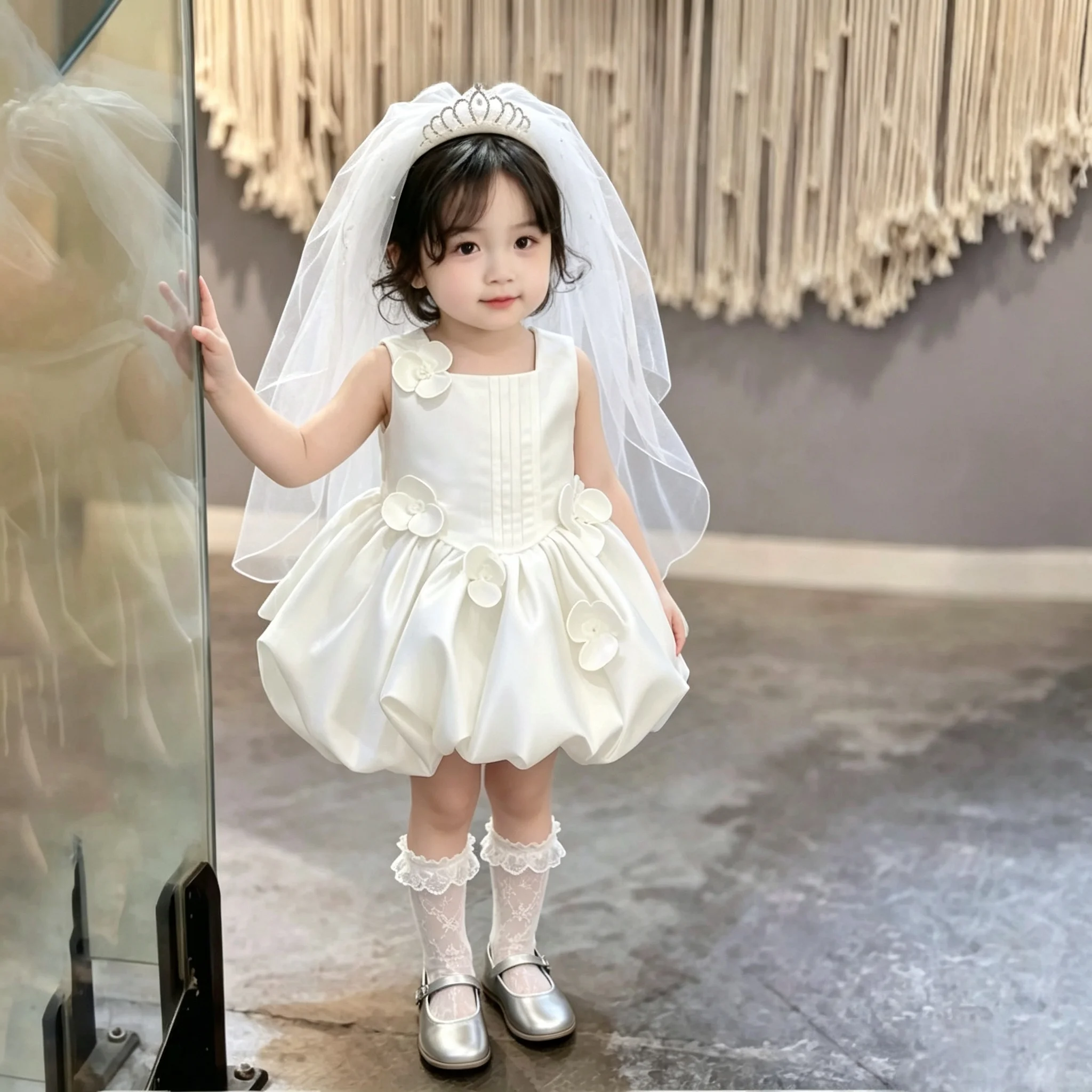 princess-dress-for-year-old-girl-birthday-ceremony-summer-new-style-3d-flower-embroidery-high-quality-children's-formal-wear