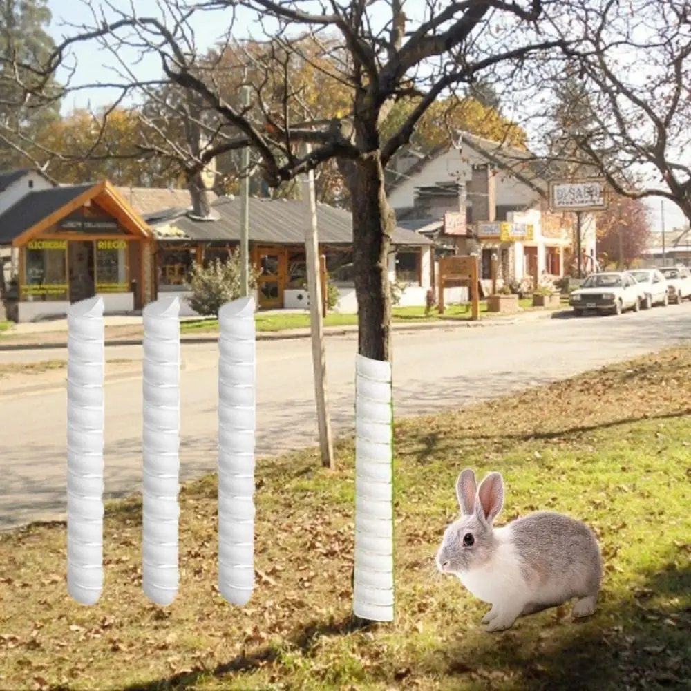 

Практичная защита для коры дерева 40 см, пластиковая спиральная защита для ствола дерева, трубчатая обертка, гибкая защита от укусов, защита от оленя