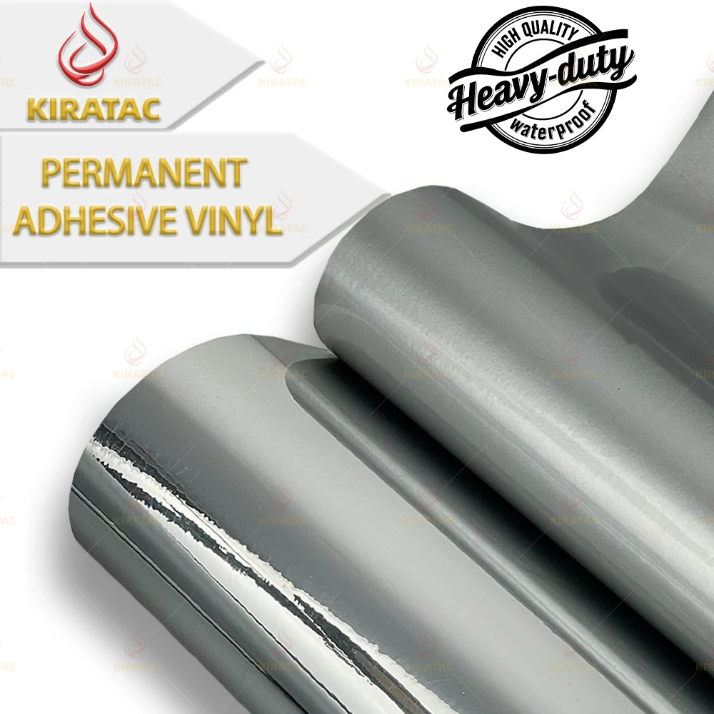 

1Roll Silver Permanent Adhesive Vinyl Lettering Film Waterproof DIY for Decorating Cup Window Glass Computer Motorcycle Stickers