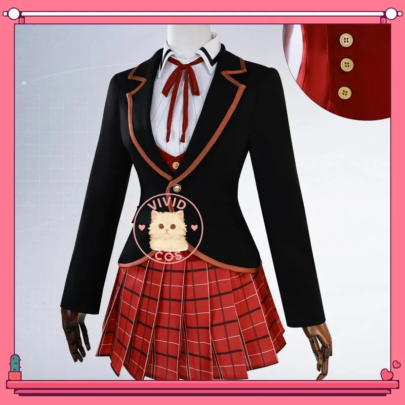 زي أكاديمية سنو شياو لونغو منارة روبي فايس بليك يانغ بدلة رسمية كاملة ملابس نسائية