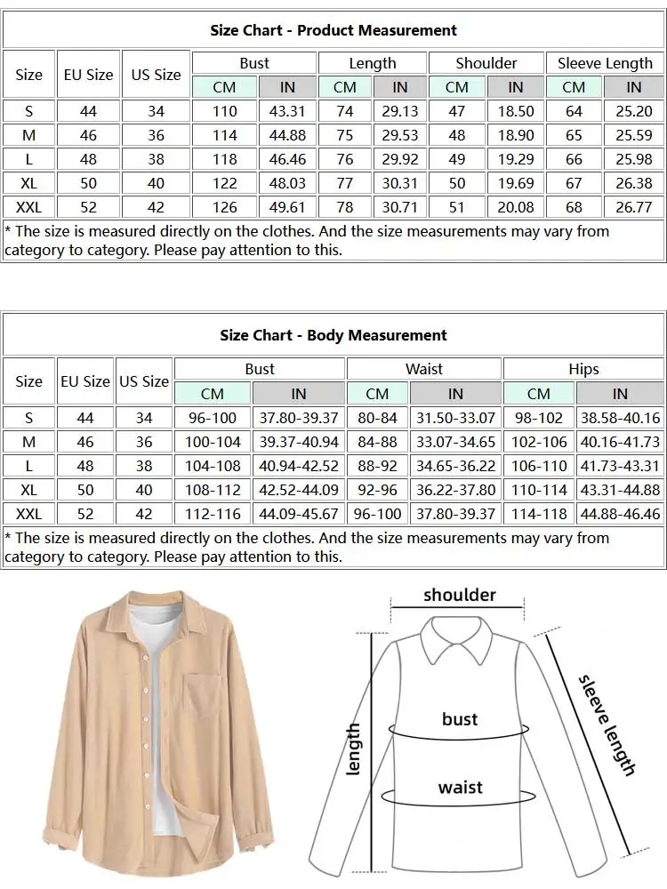 ZAFUL Solid Color Men\'s Shirts Fuzzy Terry Cloth Long Sleeves Shirt with Front Pocket  Turn-down Collar Streetwear Tops Z5105920