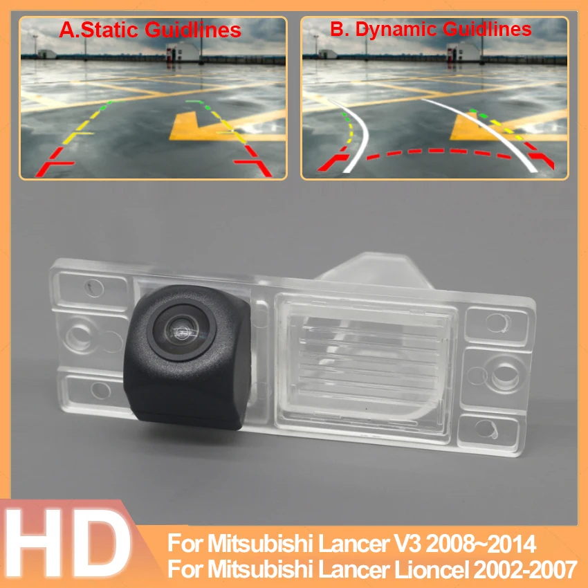 

HD CCD Waterproof High quality RCA Night Vision Car Rear View Reverse Camera For Mitsubishi Lancer V3 Lioncel 2002~2013 2014