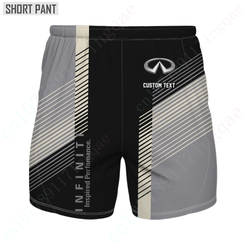 

Infiniti Shorts For Men's Clothing Big Size Running Pants Casual Shorts Summer Luxury Male Shorts Hip Hop Men's Women Shorts