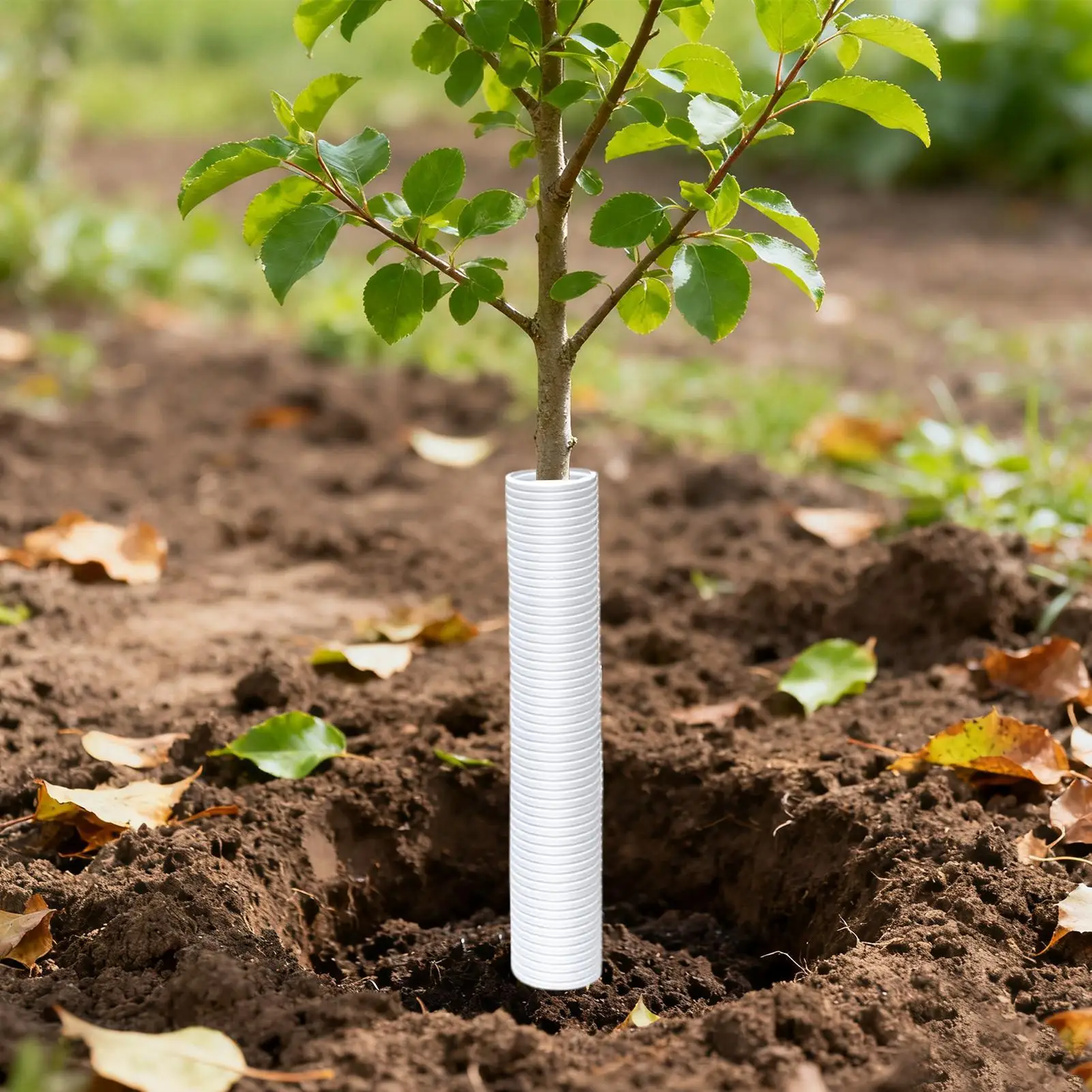 

Tree Trunk Guard 4 Pieces Tree Trunk Wrap Protection Fruit Sapling Guard For Landscape Farm Forestry Yard Outdoor Fence Garden