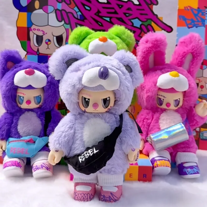 

2025 New Genuine Rebellious Bear Crossbody Bag Series Blind Box Kawaii Bear Dolls Collectible Trendy Toys Ornament Mystery Box