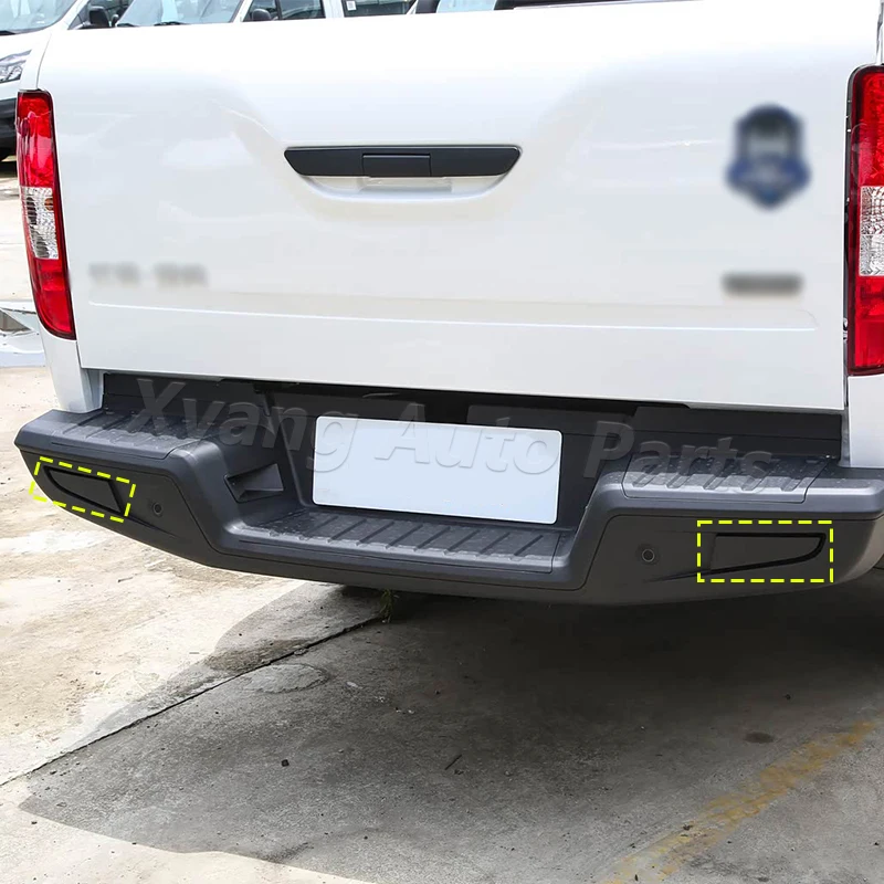 Rear Bumper Lamp Trim Panel For JMC VIGUS Pickup Rear Bumper Light Decor Cover Exterior Trim Parts