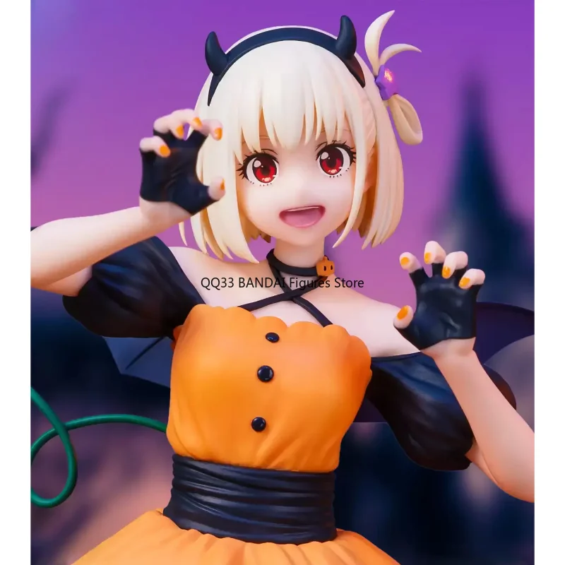 ฟิกเกอร์อนิเมะแท้ Lycoris Recoil รุ่น BRILLIANT ลิโคริสและอิโนะอุเอะ ทาคินะ ชุดฮาโลวีน ของสะสมตั้งโต๊ะ ของขวัญสำหรับเด็ก