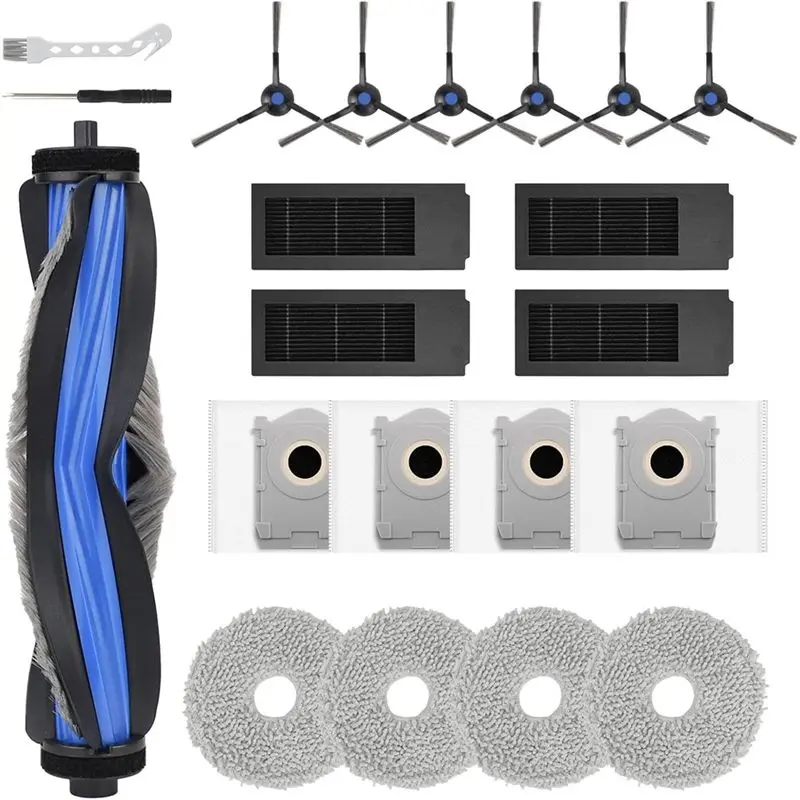 AEB1-Accessories For ECOVACS DEEBOT T50 PRO Omni Robot Vacuum Cleaner, Replacement Parts
