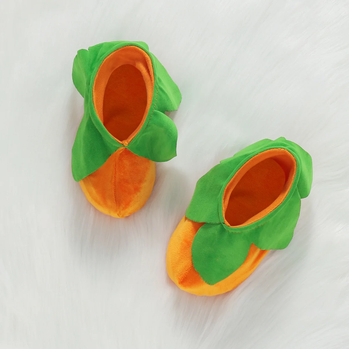 طفل هالوين اليقطين زي مجموعة لطيف رومبير للرضيع مع قبعة أحذية للطفل أطفال حفلة التقاط الصور لينة المخملية الزي 3-24 متر