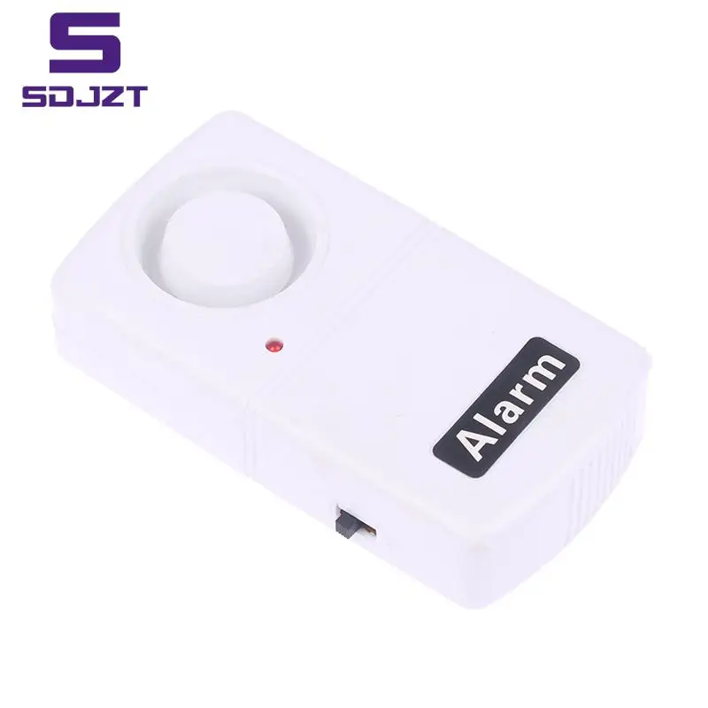 Porta e janela Vibração Choque Glass Break Alarme, Sirene LED Indicador, Home Anti-Theft Sensor, 120db