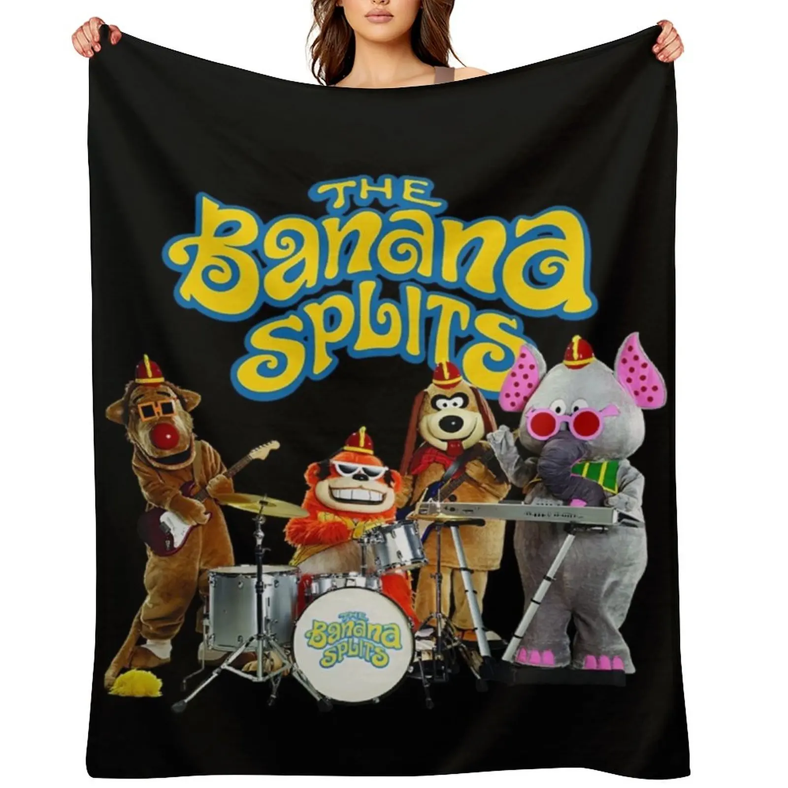 

The Banana Splits Racerback Throw Blanket Blankets Sofas Of Decoration Fashion Sofas Sofa Throw Hair Blankets