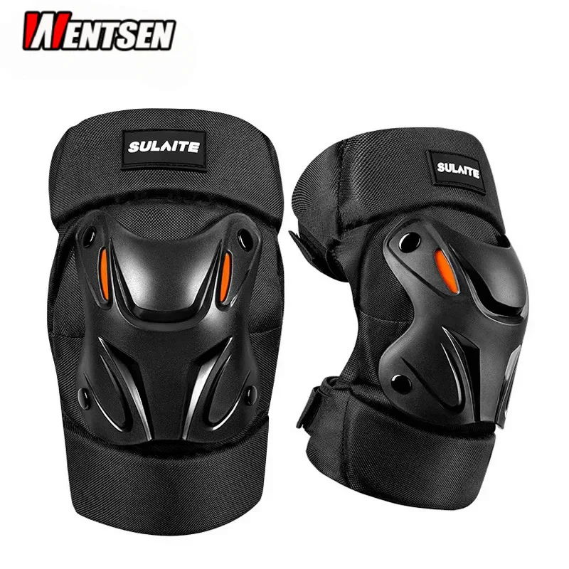 

Motorcycle Kneecap Summer Outdoor Sports Kneecaps Elbow Guard Motorcycle Takeaway Pulley Leg Guard Drop-Resistant Riding Protect