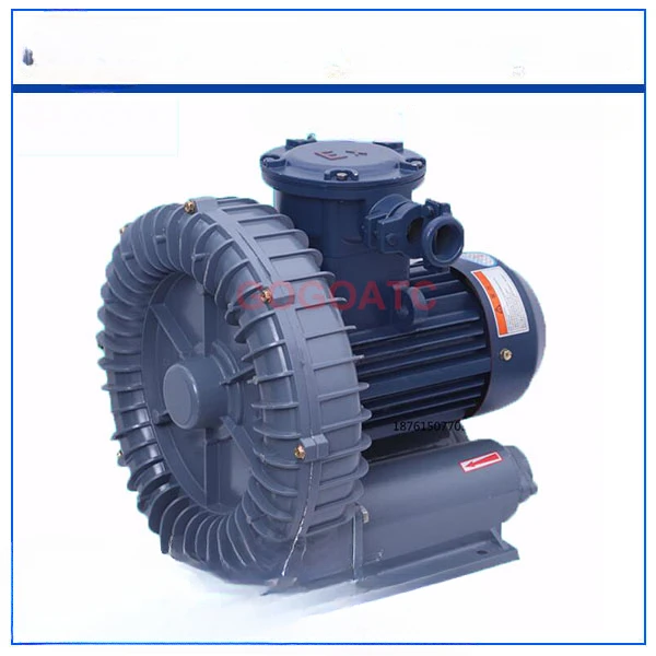 High Pressure Explosion-proof Blower 5.5KW Biogas Gas Conveying Vortex Air Pump with Water Cooling