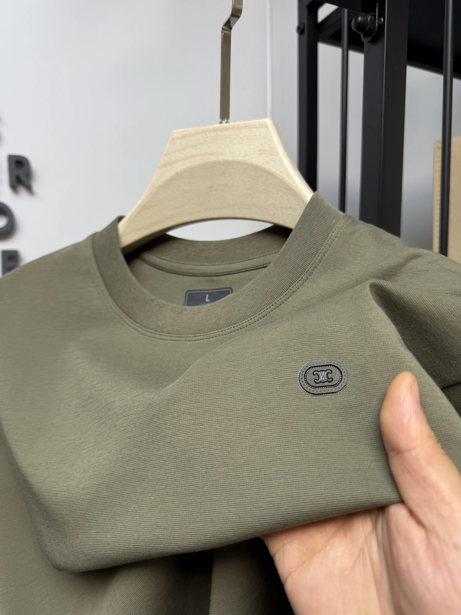 Summer men's printed Tshirt with no creases comfortable breathable short sleeves suitable for daily business leisure sports tops