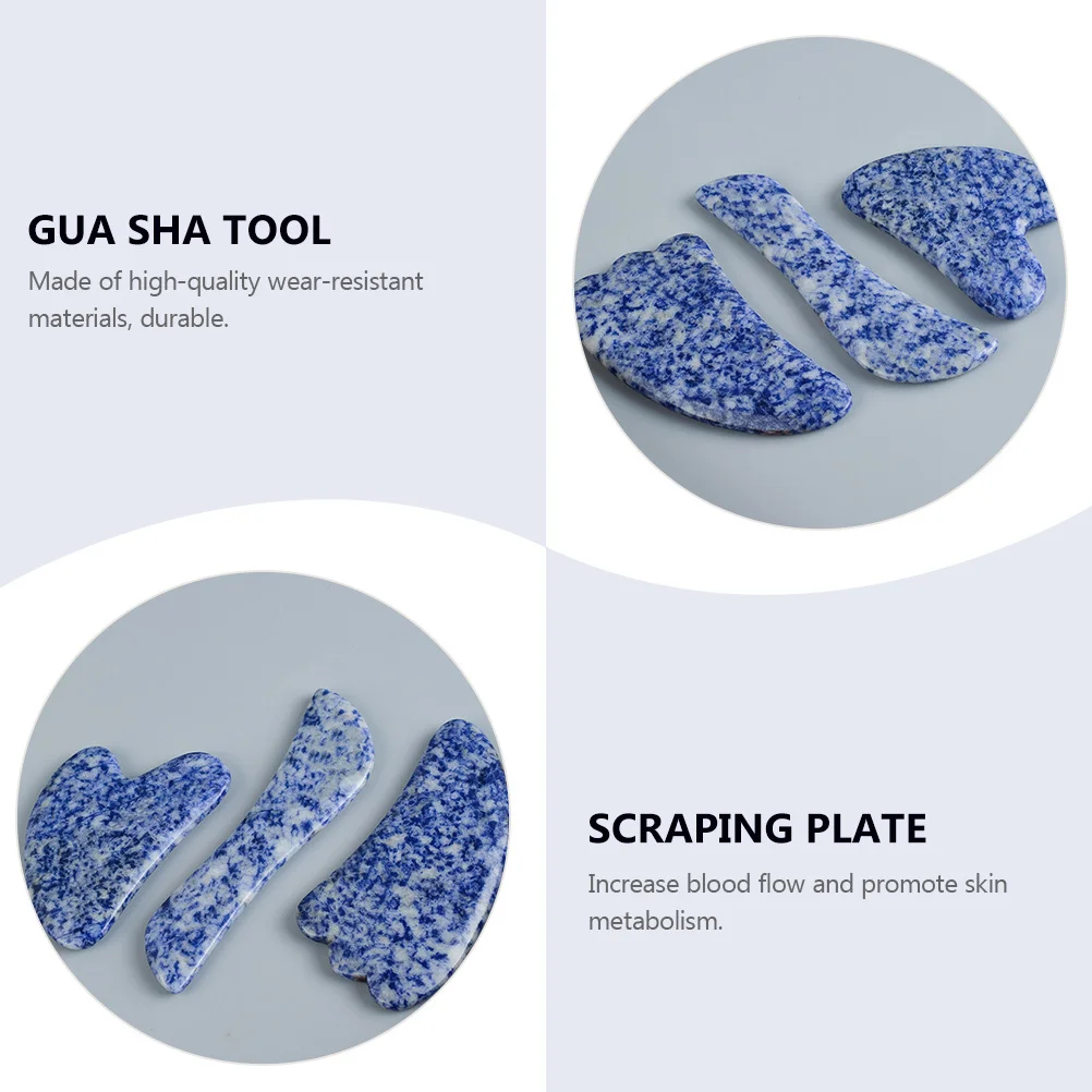 لوحة اليشم غوا الطبيعية لكشط الوجه الجمال غوا شا لوحة للعناية بالبشرة أداة تدليك ناعمة رائعة هدية جمال الوجه والجسم #6