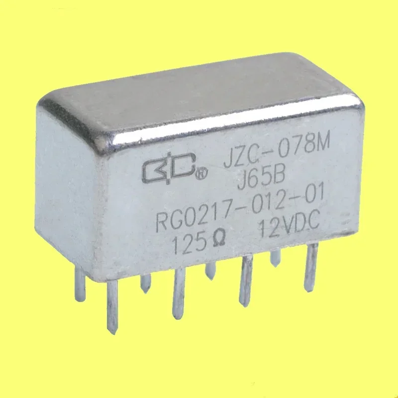 

JZC-078M dc 5v 6v 12v 24v 27v 28v DPDT laod 5a 28VDC 2A 115VAC 8