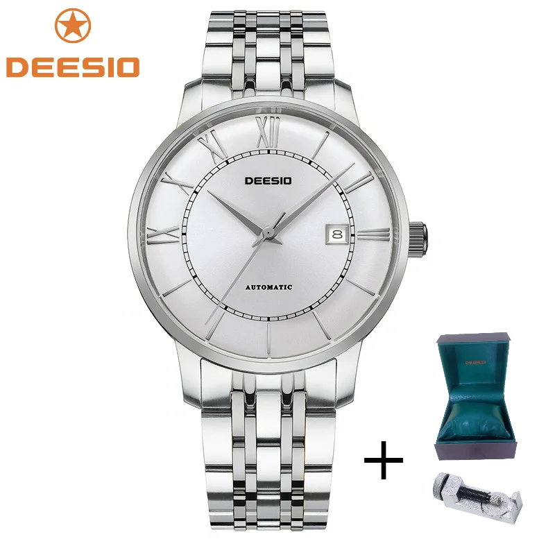 

Deesio AM6001 Automatic Movement Watch Man Fashion Bussiness Waterproof Mechanical Wristwatches Male Accessories Clock Gifts Y2k