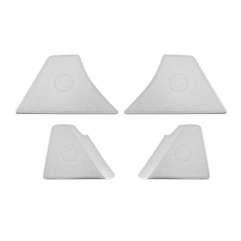 

A30F-Car Door Horn Covers Stainless Steel Door Horn Frame Interior Accessories For Mazda CX-60 2022 2023 RHD