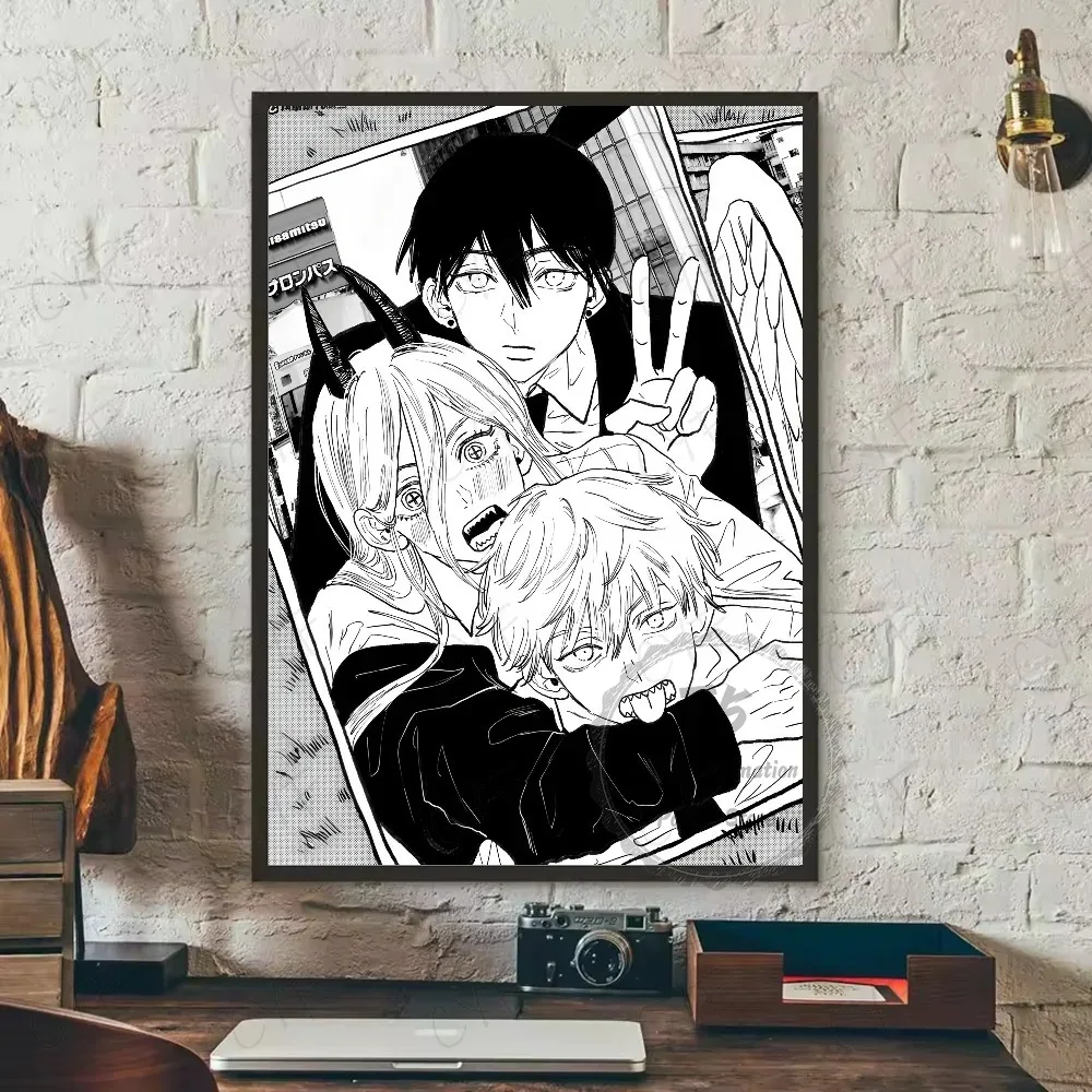 Classic Anime C-Chainsaw M-Man Poster Sticker