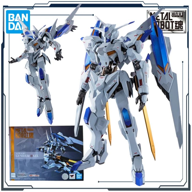 

Оригинальные МЕТАЛЛИЧЕСКИЕ РОБОТЫ BANDAI <SIDE MS>ASW-G-01 Gundam Bael Mech, фигурка, игрушки для мальчика, подарок, коллекционные украшения