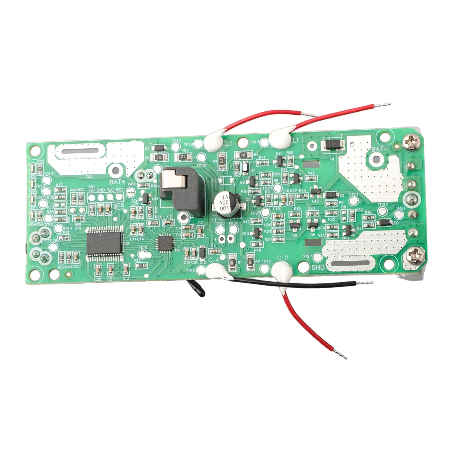 Imagem -06 - Placa de Circuito Pcb de Proteção de Carregamento de Bateria de Íon-lítio para 18v P108 Rb18l40 Herramientas Ferramentas Peça de Trabalho de Madeira