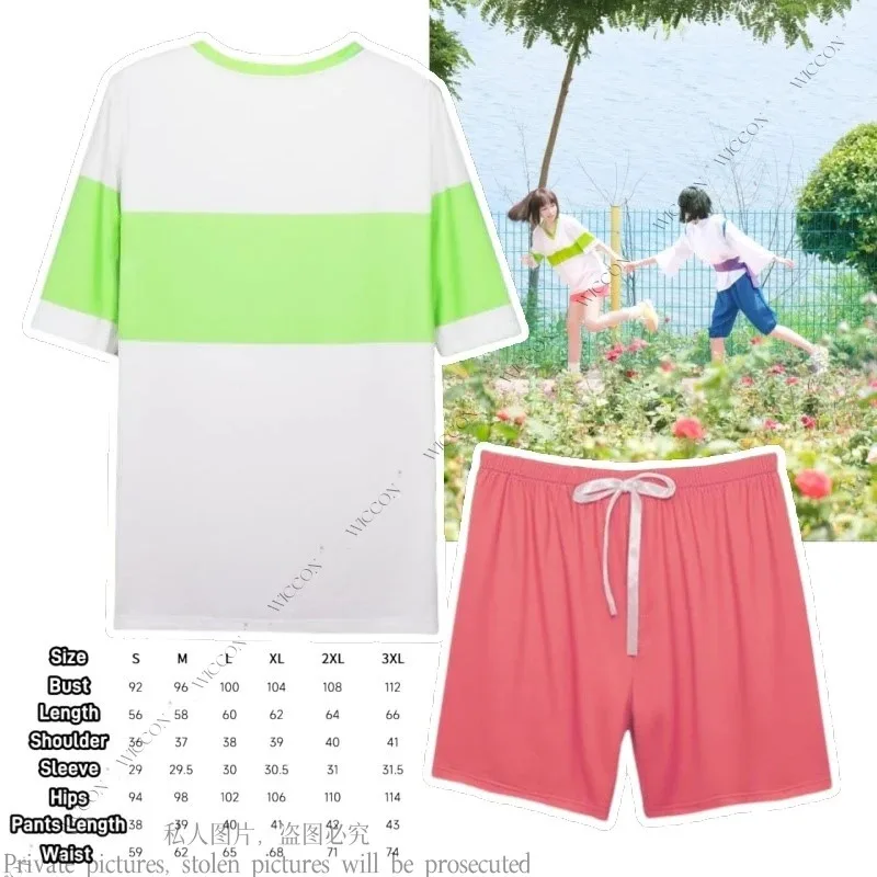 أنيمي الزي تي شيرت السراويل امرأة فتاة تأثيري حلي هدية هالوين حفلة لعب الأدوار كرنفال عيد الميلاد Dailya ؛ 2'k ، 8 ؛ c'