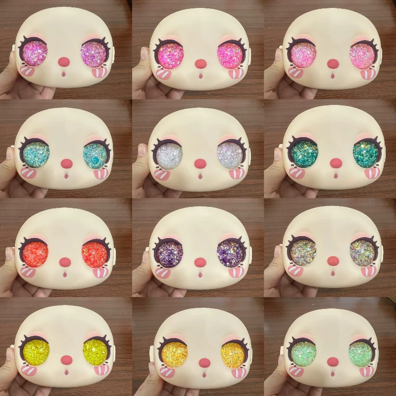 Solo Ojos Lila 600% Personalizados de Cuerpo Completo con Efecto Quicksand, Múltiples Colores Disponibles, Compatible con 1ª/2ª/3ª Generación, En Stock