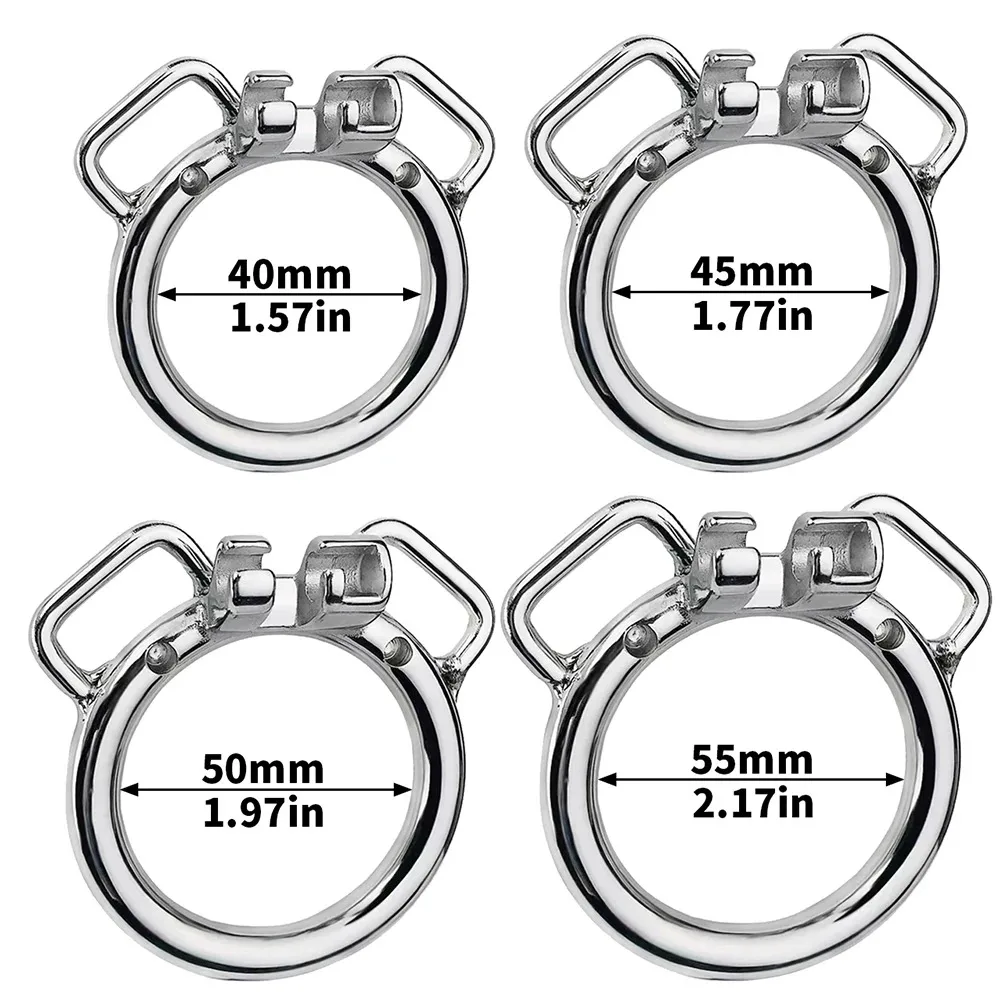 Realistic Silicone Dildo Black Multi Size Chastity Belt Cage Device Metal Penis Ring Cock Lock BDSM Sex Toys Adult Products 18+