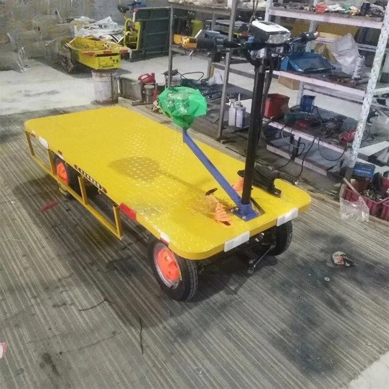 شاحنة نقل مسطحة كهربائية، شاحنة مسطحة لبناء السكك الحديدية، شاحنة منصة كهربائية صديقة للبيئة