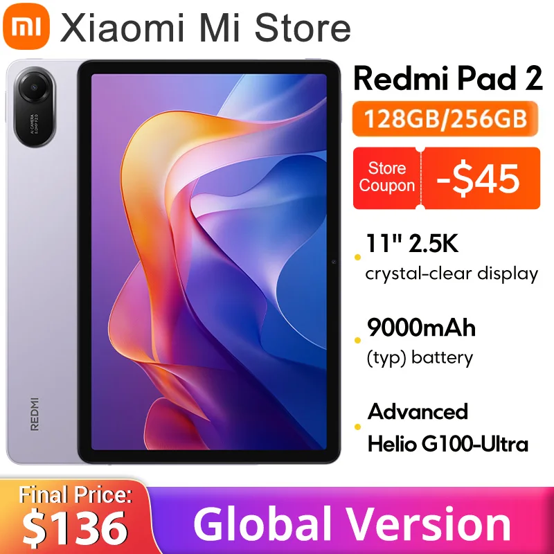 Xiaomi Redmi Pad 2 Глобальная версия