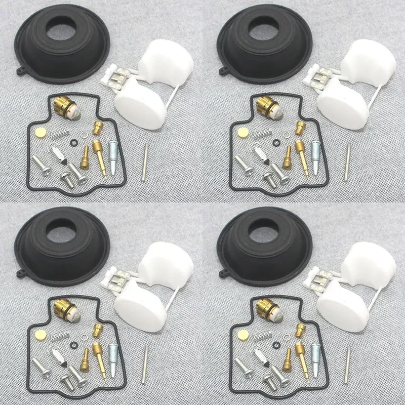 for ZXR750H ZX750H ZX750L ZXR750L ZXR 750 ZXR750 Motorcycle Carburetor Fuel System Repair Kit Plunger diaphragm float