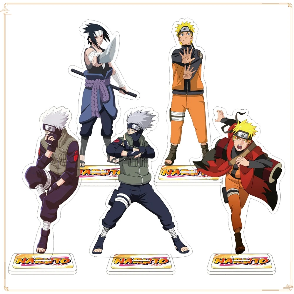 Наруто Акриловая фигурка-подставка в стиле аниме