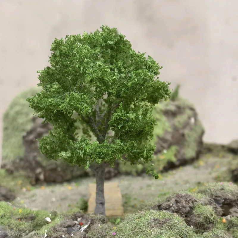 Modèle d'Arbres à Fil Artificiels, Simulation Miniature, Décoration de Table de Sable, Paysage, Modèle d'Arbre, Train, Chemin de Fer, ACH de Chemin de Fer, 15cm