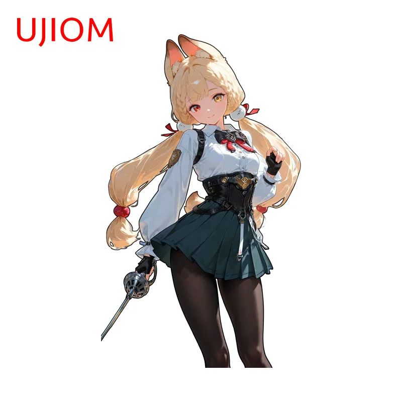UJIOM Alice Thymefield Zenless Zone Zero‌ Wall Sticker Refrigerator Laptop Light Switch Living Room Rugs Decal Related Items