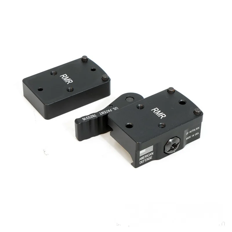 بصريات الصيد الناهض جبل RMR نطاق النقطة الحمراء التكتيكية منعكس البصر QD لوحة الارتفاع زيادة قاعدة سريعة قابلة للفصل