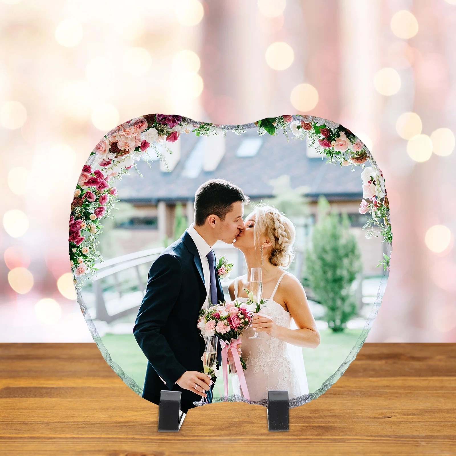 

Sublimation Picture Blank Photo Frame Ornament Sublimation Plates Blanks Personalized DIY Craft Decoration