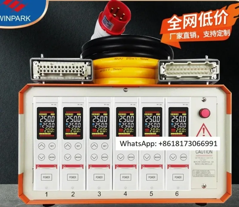 

Hot runner with one card, two channels, plug-in card, temperature control card, mold controller, instrument