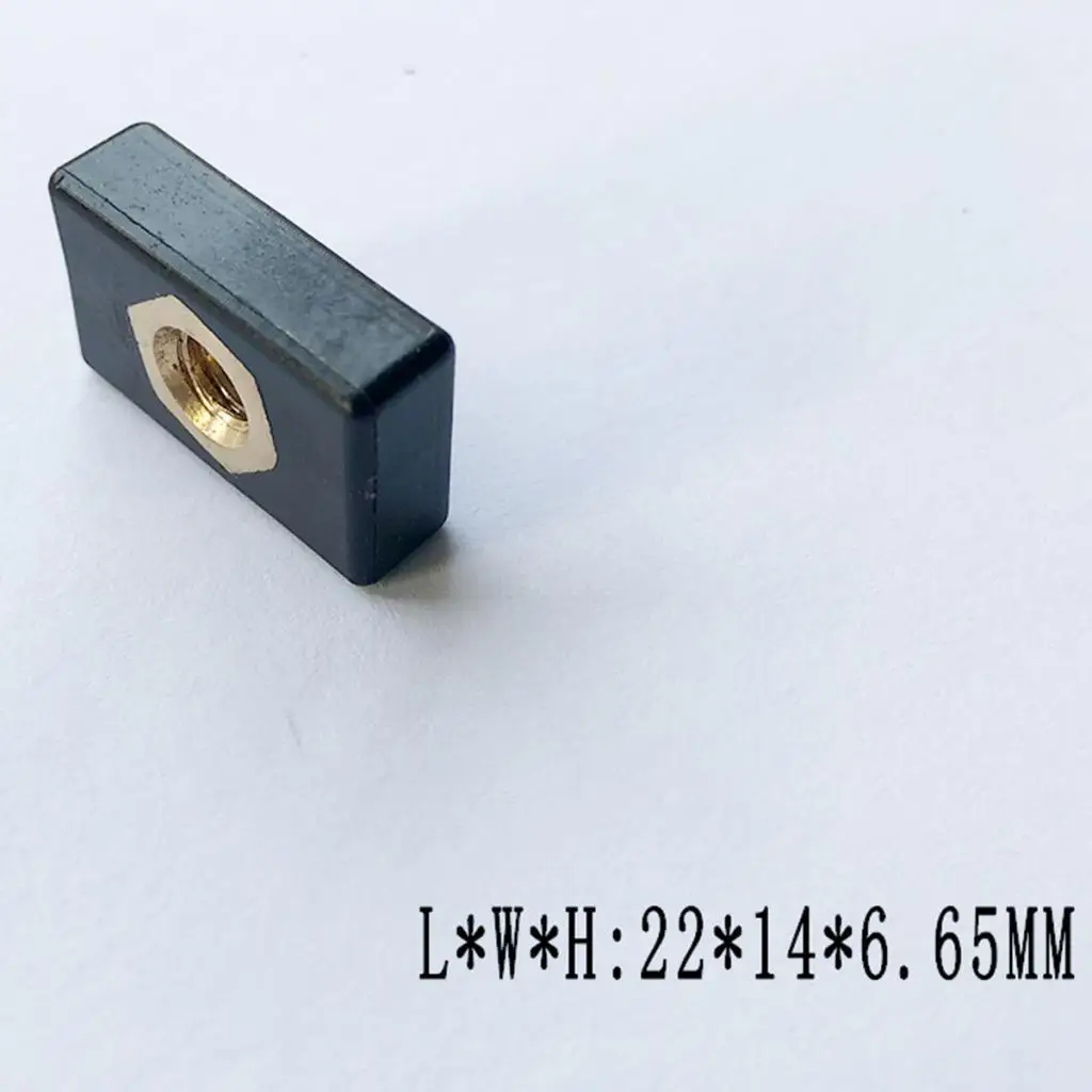 الزورق المسار السكك الحديدية المسمار الجوز M6 النايلون عالية القوة البحرية تصاعد الأجهزة مجموعة لأجزاء قوارب الكاياك DIY