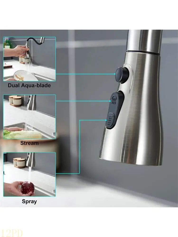 

12ПД нержавеющий компонент замены потока кухонной мойки с усиленным соглашением быстро организовать