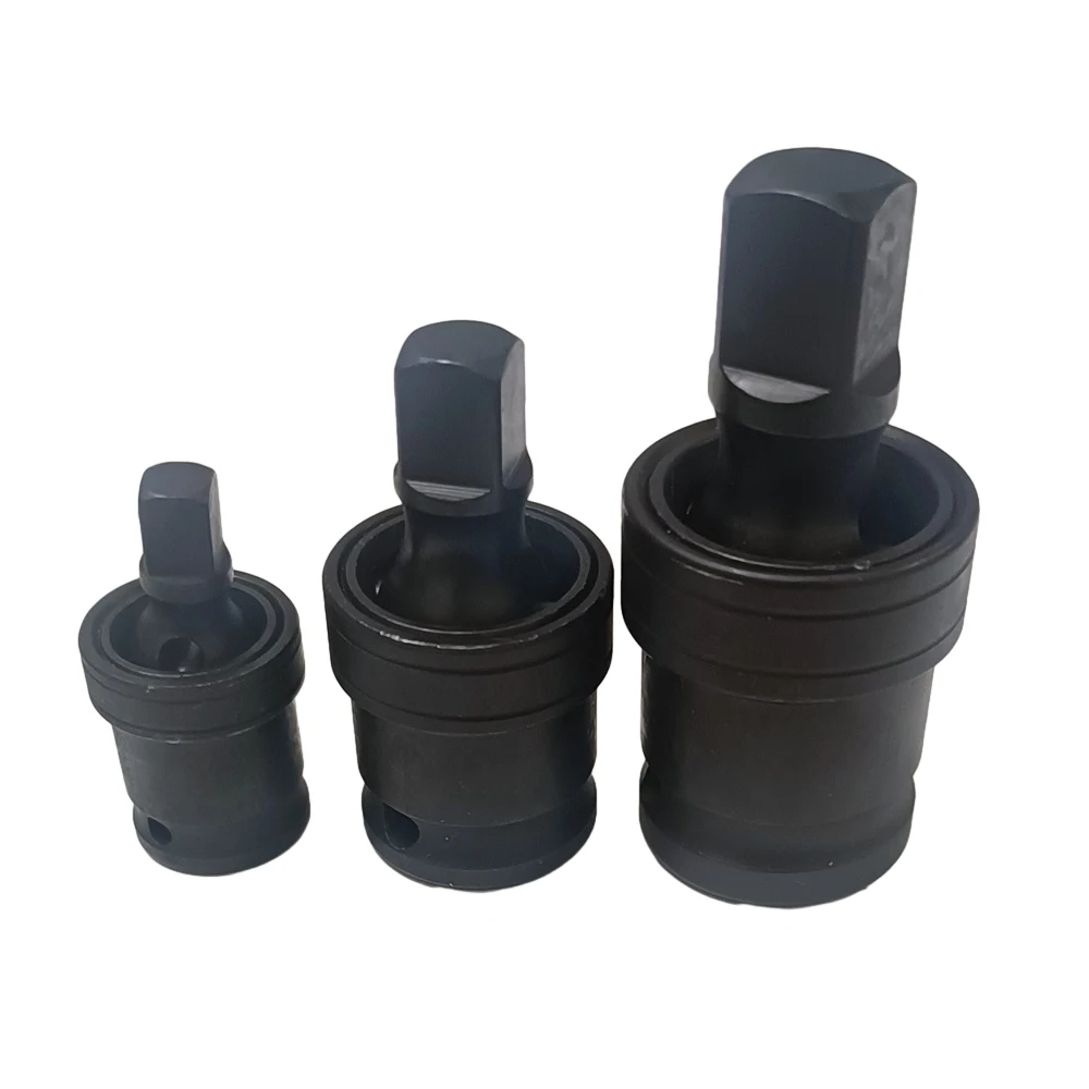 3Pcs Impact Universal Swivel Joint Socket Set Cr-Mo Steel with Included 1/4, 3/8, and 1/2 Inch Drive