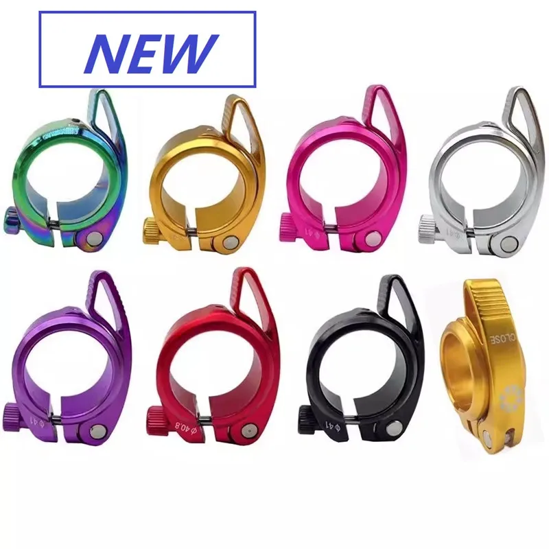 BMX Folding Bike Seatposts Clamps 41mm 40mm BYA412 Sp8 Bicycle Seat Post Clamp for Dahon Cycling Bicycle Parts