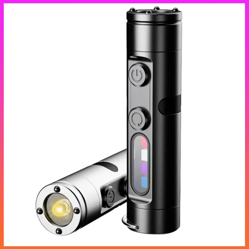 مصباح يدوي تكتيكي LED مقاوم للماء في حالات الطوارئ مع 3 أوضاع مصباح يدوي فائق السطوع للمصابيح الأمامية والتخييم في الهواء الطلق في حالات الطوارئ #3