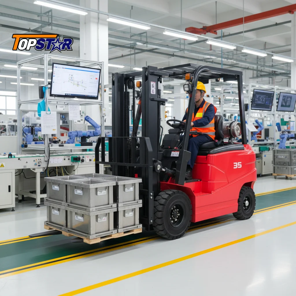 Multifunctional Electric Forklift 2 Ton High Lift Pallet Stacker for Warehouse Factory Tall Rack Cargo Loading Unloading