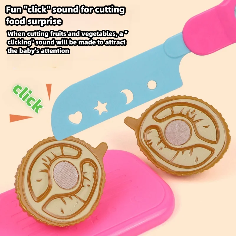 Набор «сделай сам» для резки фруктов, музыкальная игрушка, имитация овощей, фруктов и овощей, детская игрушка для девочек и мальчиков, кухонный набор еды, 25 шт.