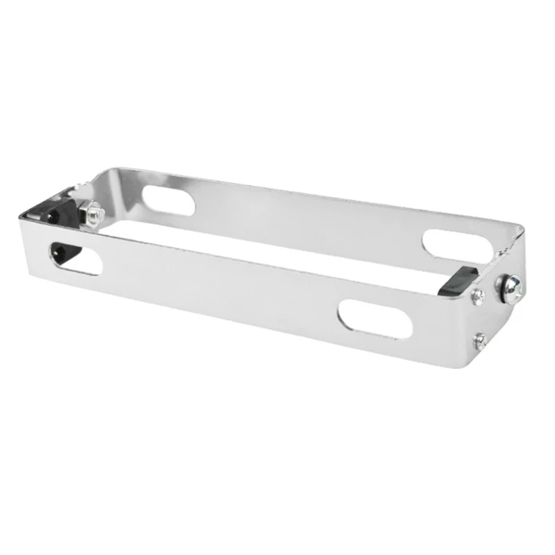 Upgrades Vehicle License Plate Mount with Anti Theft Designs Easy Install License Plate Frame for Motorbike & Scooter