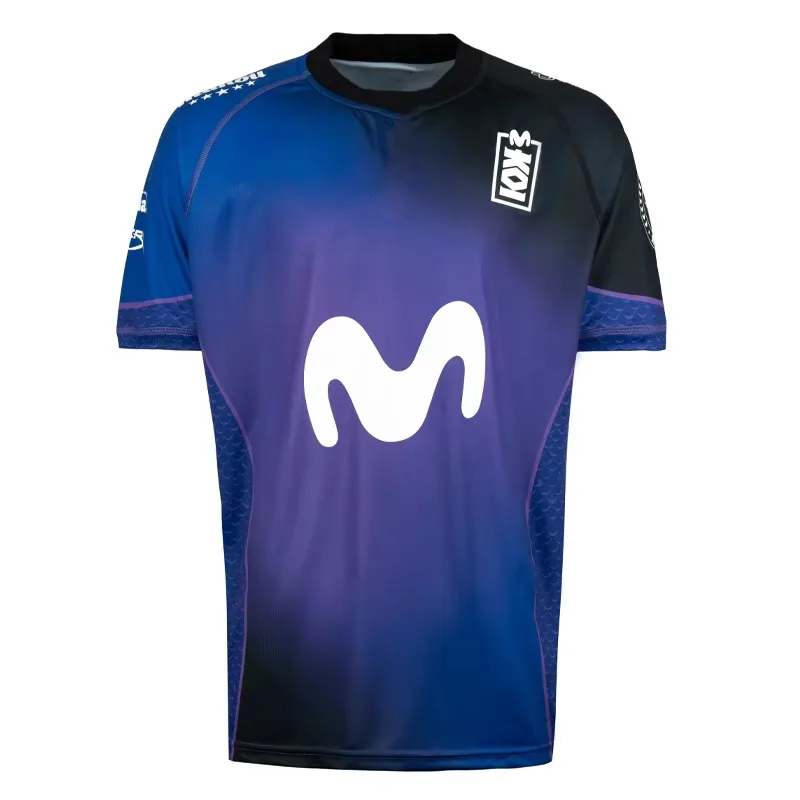 MKOI Esports 2025 S15 Global Finals Same Style Chicken Neck Jersey Men's and Women's Suitable Commemorative T-shirt Top